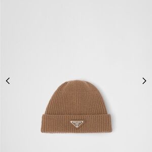 Prada Wool and Cashmere Knit Beanie BRAND NEW